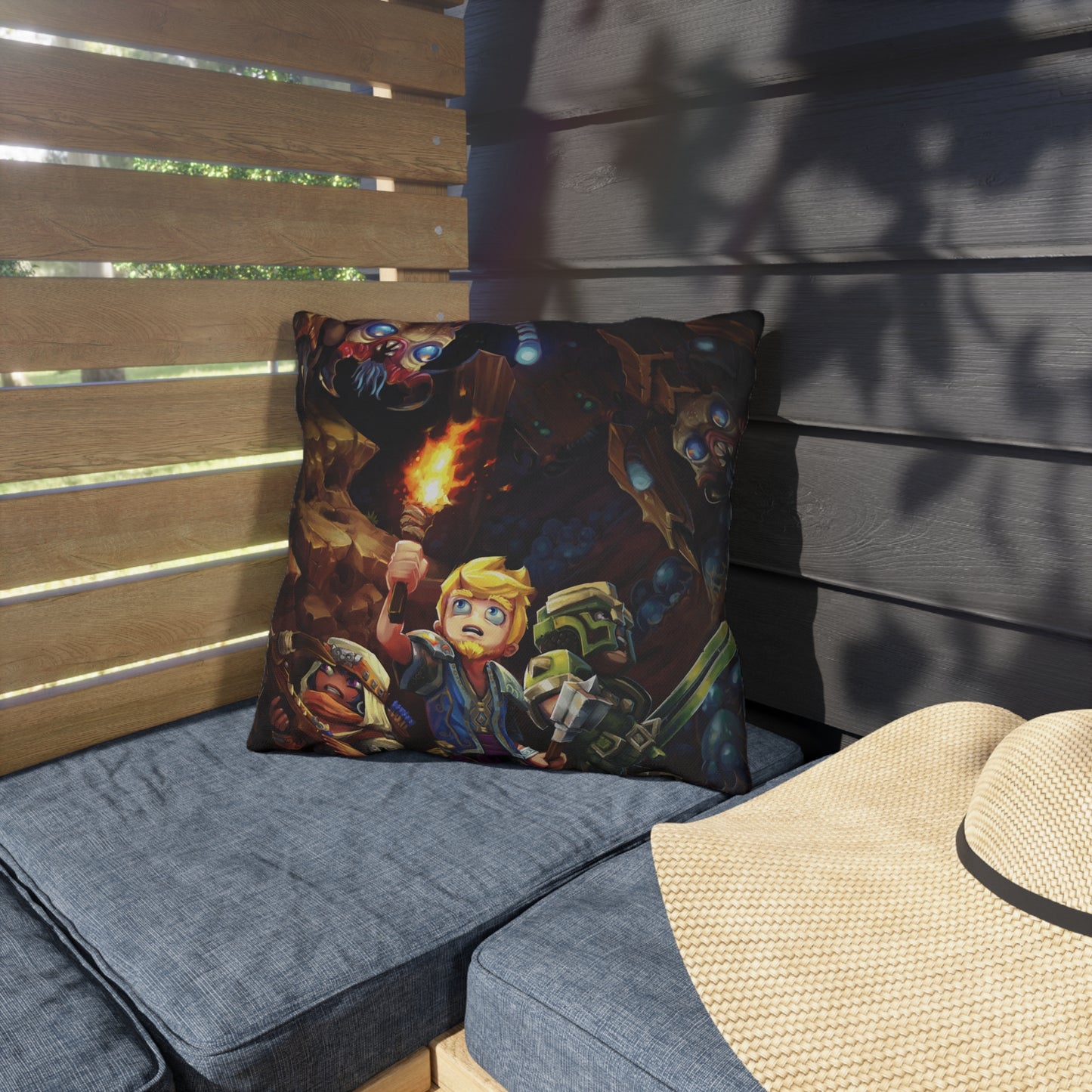 Hytale Dungeon Pillow