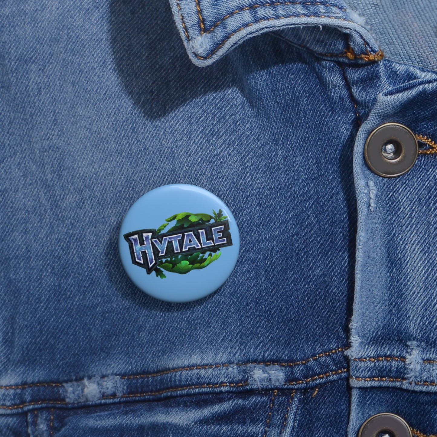 Hytale Logo Blue Pin
