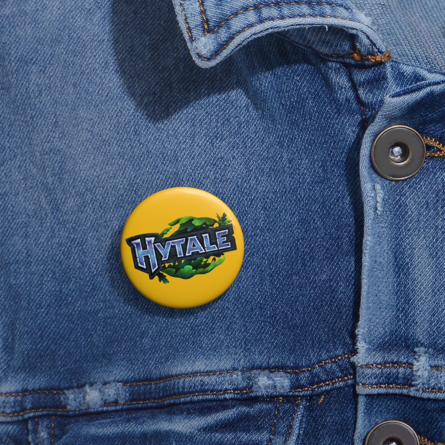 Hytale Logo Yellow Pin