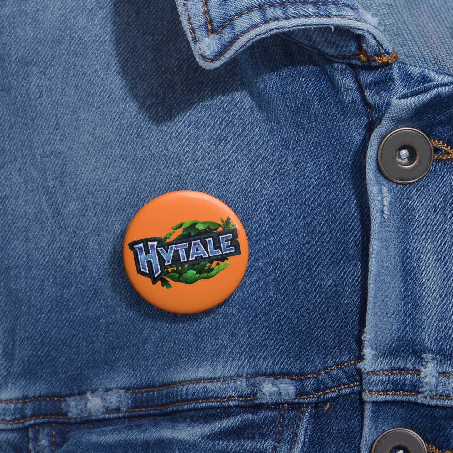 Hytale Logo Orange Pin