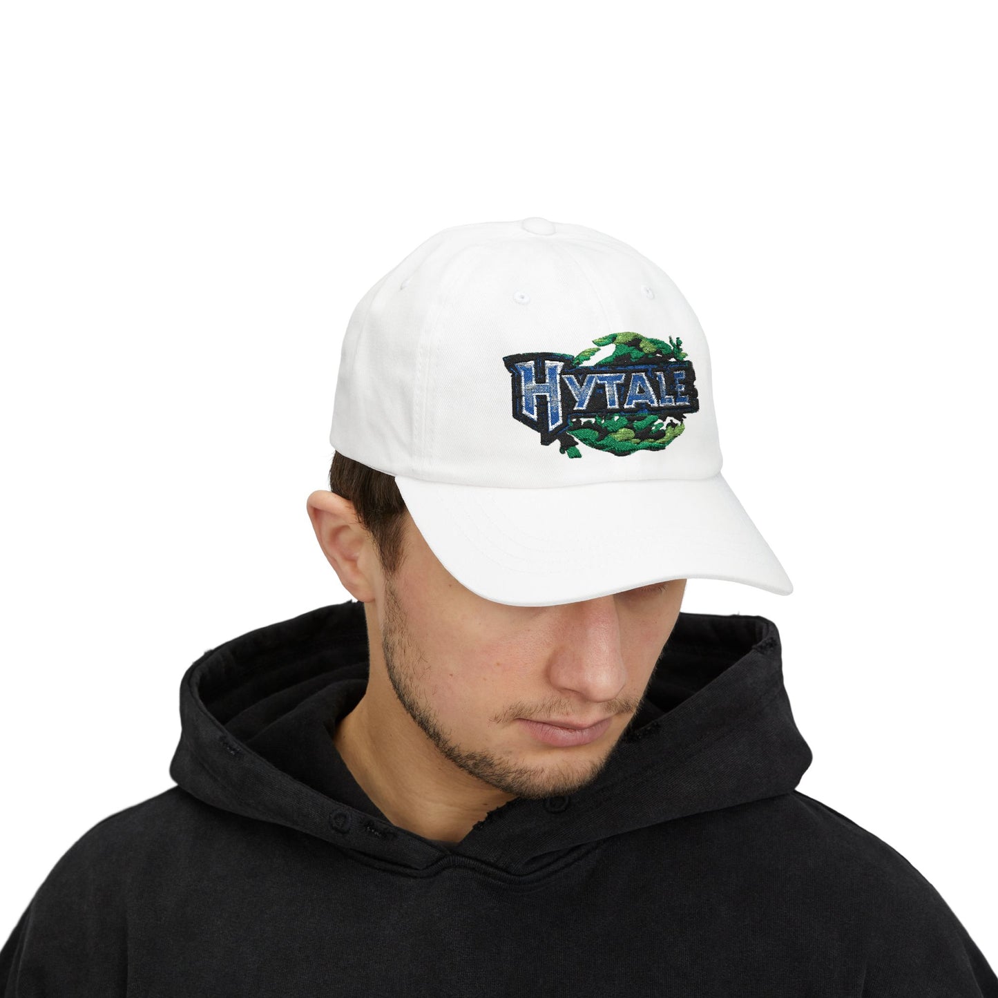 Hytale Logo White Cap